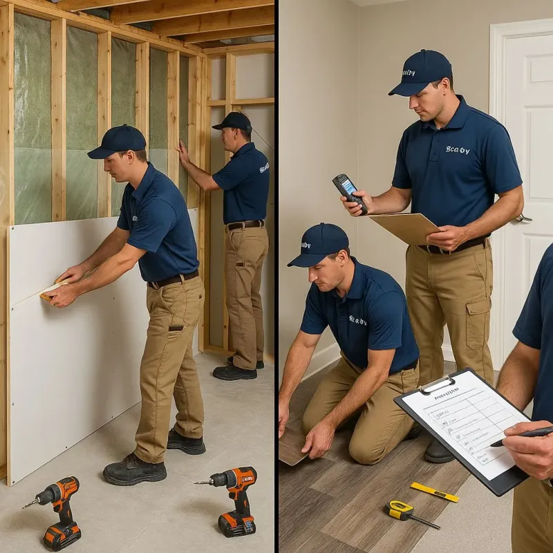 Repairs and Reconstruction process in Hopkins County, TX
